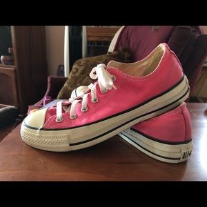 Hot Pink Converse Sneakers
